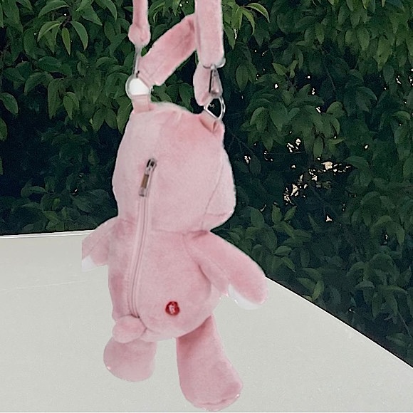 Purse Dolls Kill x Care Bears Crossbody Bag Purse Cheer Bear Pink - Picture 2 of 3